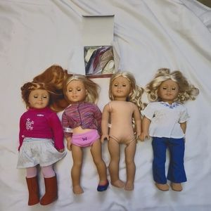 American Girl Dolls Retired Bundle